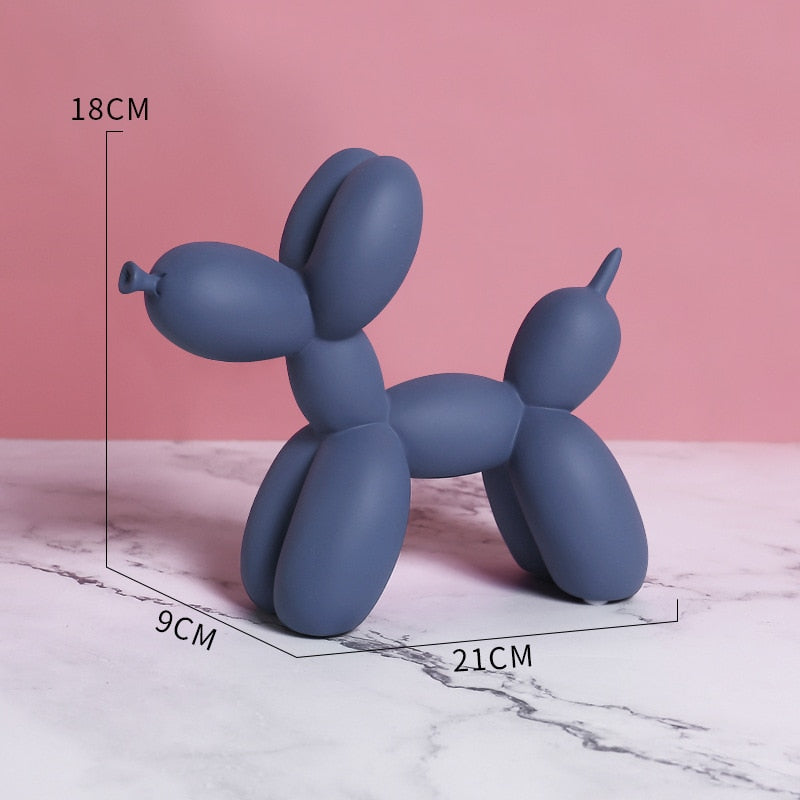 Balloon Dog Resin Figurine