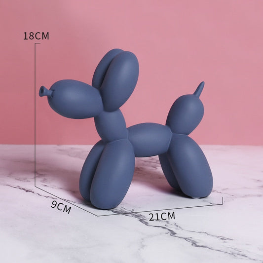 Balloon Dog Resin Figurine
