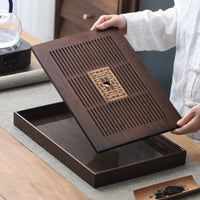Bamboo Draining Tea Tray