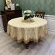 Victorian Lace Round Tablecloth