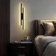 Black and Gold Acrylic Wall Light