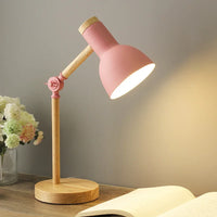 Dyed Wood Table Lamp 45cm
