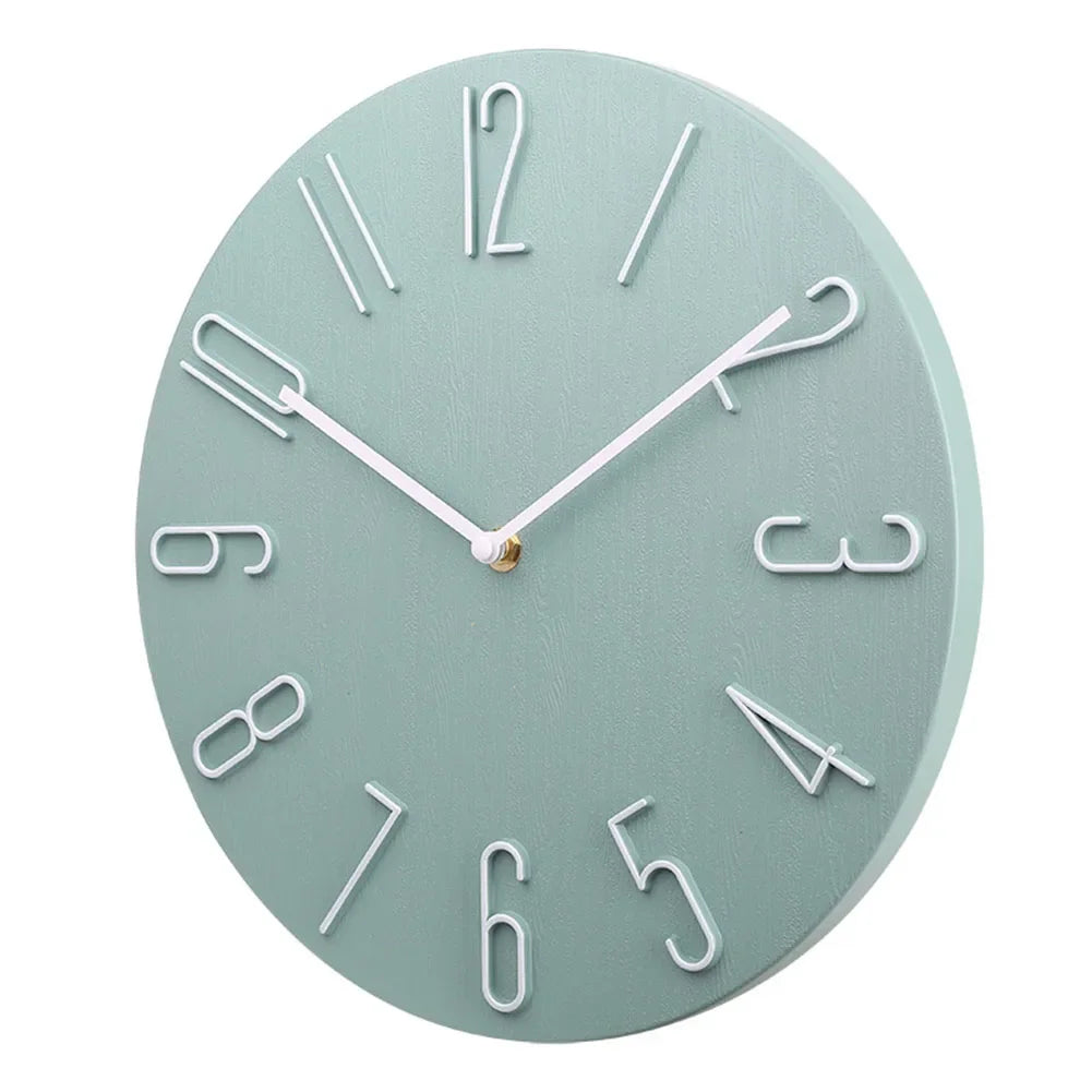 QuartzLine Minimalist Wall Clock 30cm