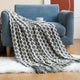 Nordic Knitted Throw Blanket