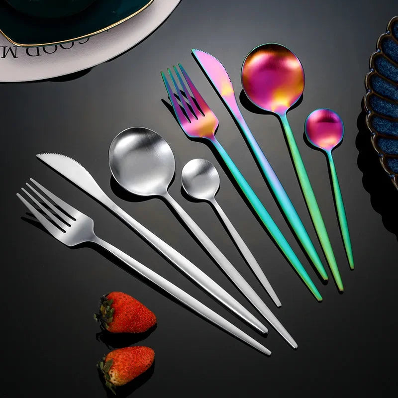 Refined Table Cutlery Set, 30 Piece