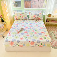 Printed Cotton Duvet Cover Set