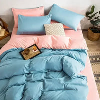 Reversible Two-Tone Duvet Cover