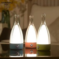 Bottle Lamp with Bluetooth Speaker