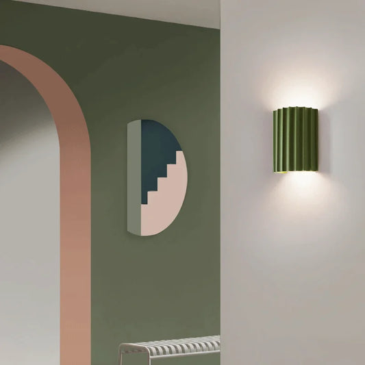 Resin Macaron LED Wall Light