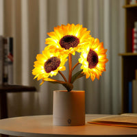 Sunflower LED Table Lamp 28cm