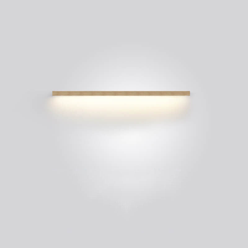 Solid Wood Linear Wall Light 60cm