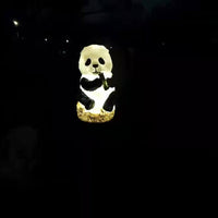 Solar Panda Garden Stake Light 43cm