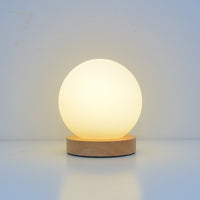 Bamboo and Iron Touch Night Lamp