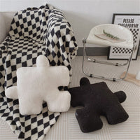 Puzzle Print Cushion Cover Pair 42x56cm