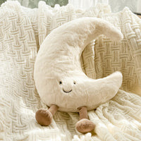 Sun and Moon Velvet Cushion