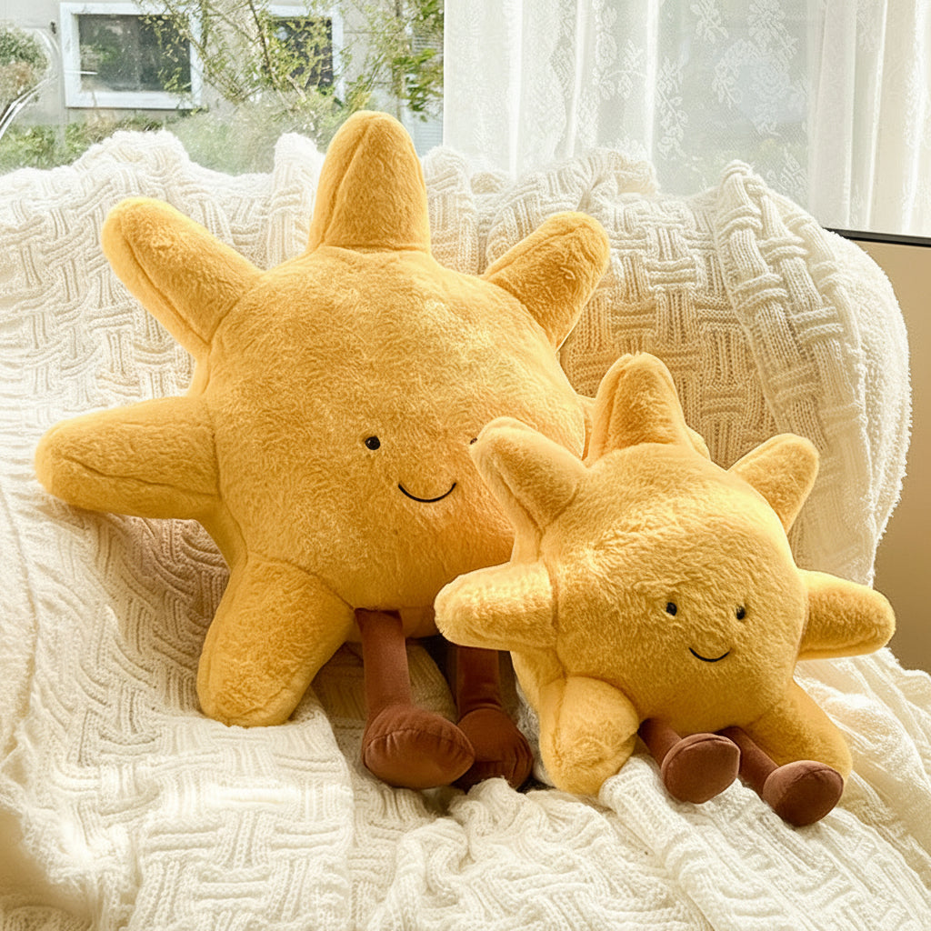 Sun and Moon Velvet Cushion