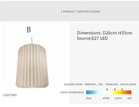 Folded Paper Lantern Shade
