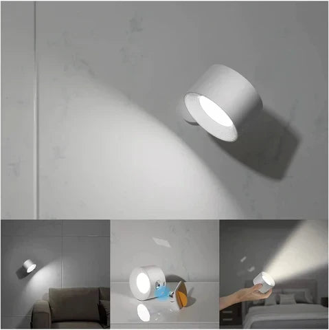 Wall spotlight rotated