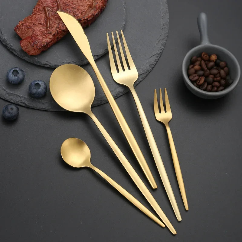 Refined Table Cutlery Set, 30 Piece
