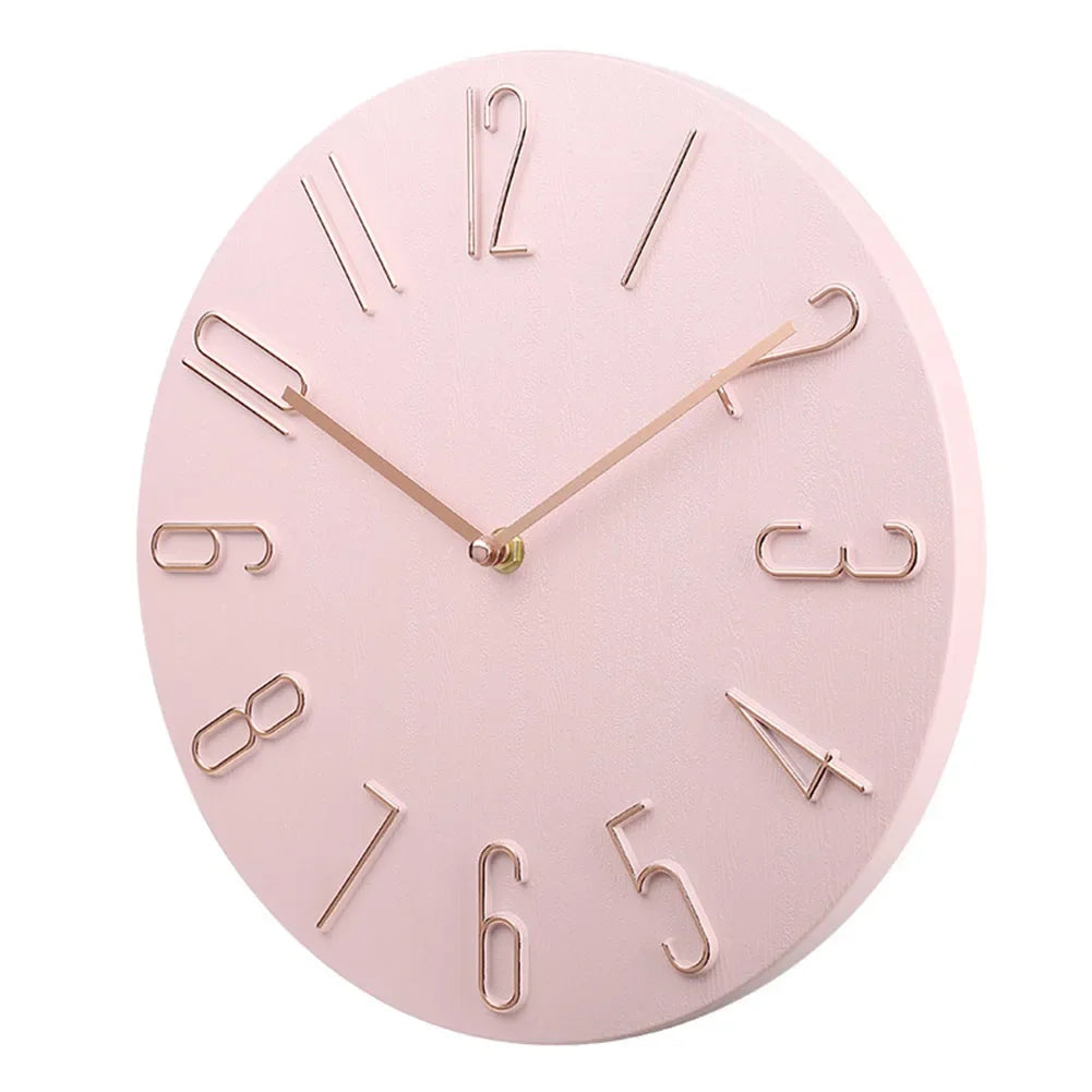 QuartzLine Minimalist Wall Clock 30cm