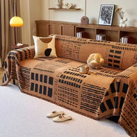 Savanna Geo Chenille Sofa Cover