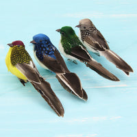 Decorative Feathered Bird 15cm