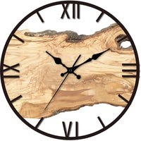 Acrylic and Wood Silent Wall Clock