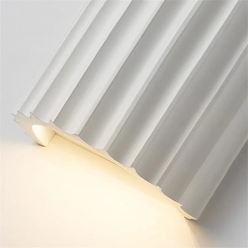 Sculpted Resin Wall Light