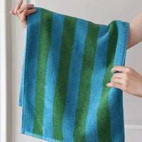 Retro Stripe Chunky Cotton Towel