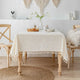 Floral Cotton Tablecloth 140cm