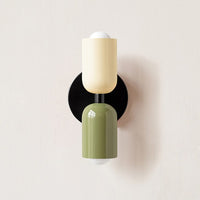 Twin Head Resin Wall Light