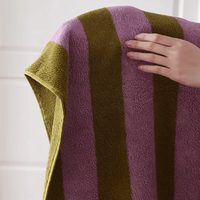 Retro Stripe Chunky Cotton Towel