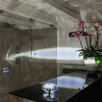 Crystal and Glass Table Lamp 15cm