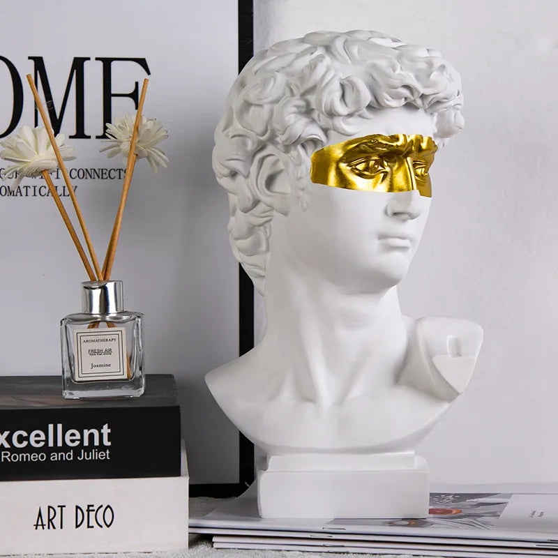 Classical Bust Resin Sculpture 30cm