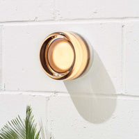 Disc Glass LED Wall Sconce 14cm
