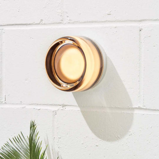 Disc Glass LED Wall Sconce 14cm