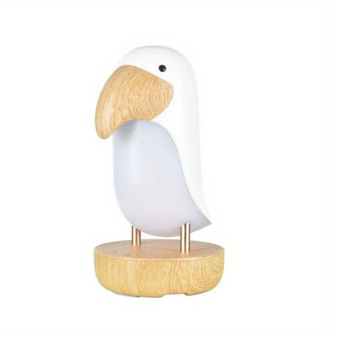 Wooden Bird Rechargeable Night Light