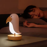 Wooden Bird Rechargeable Night Light