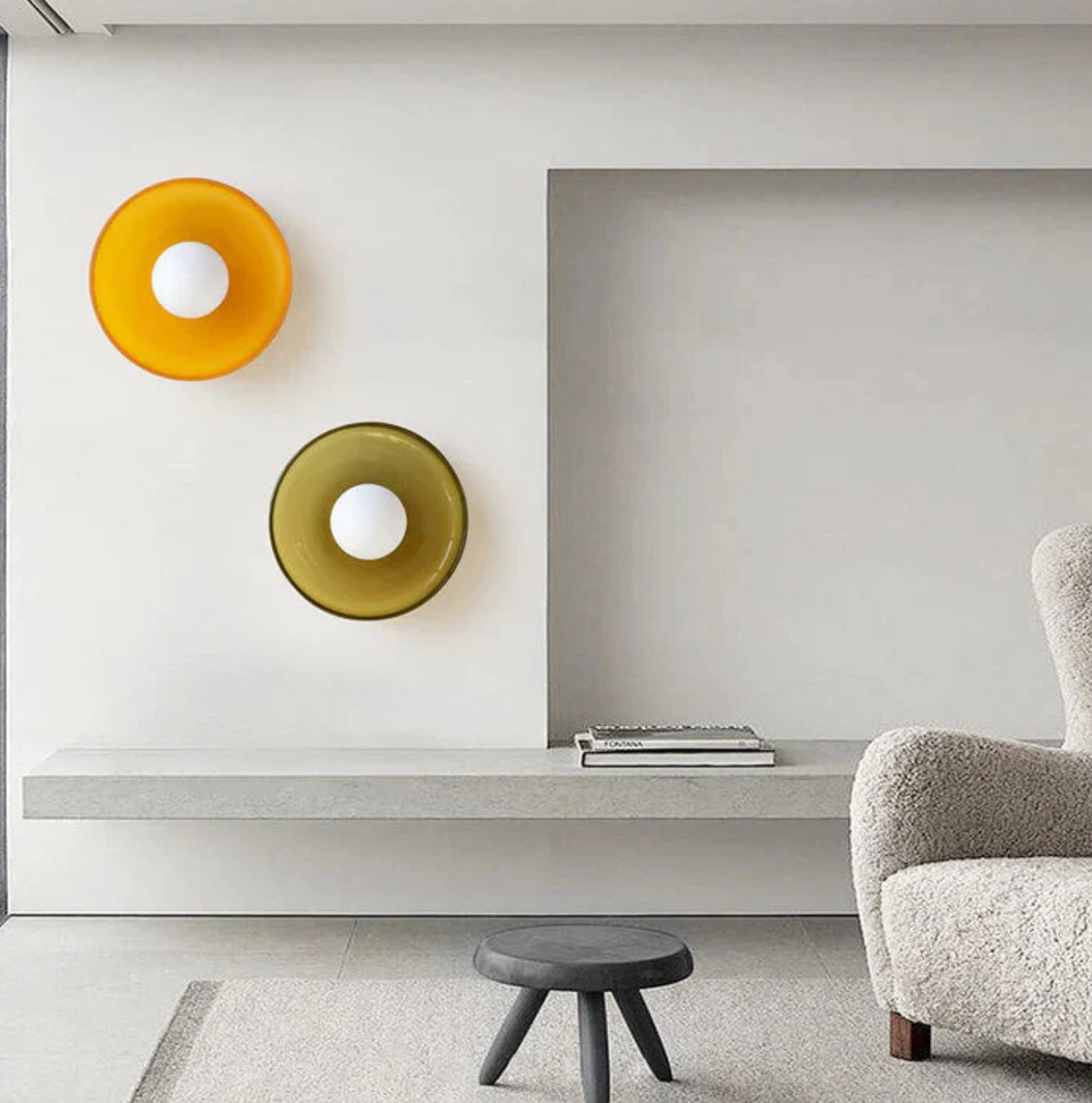 Sonnet Layered Glass Wall Sconce
