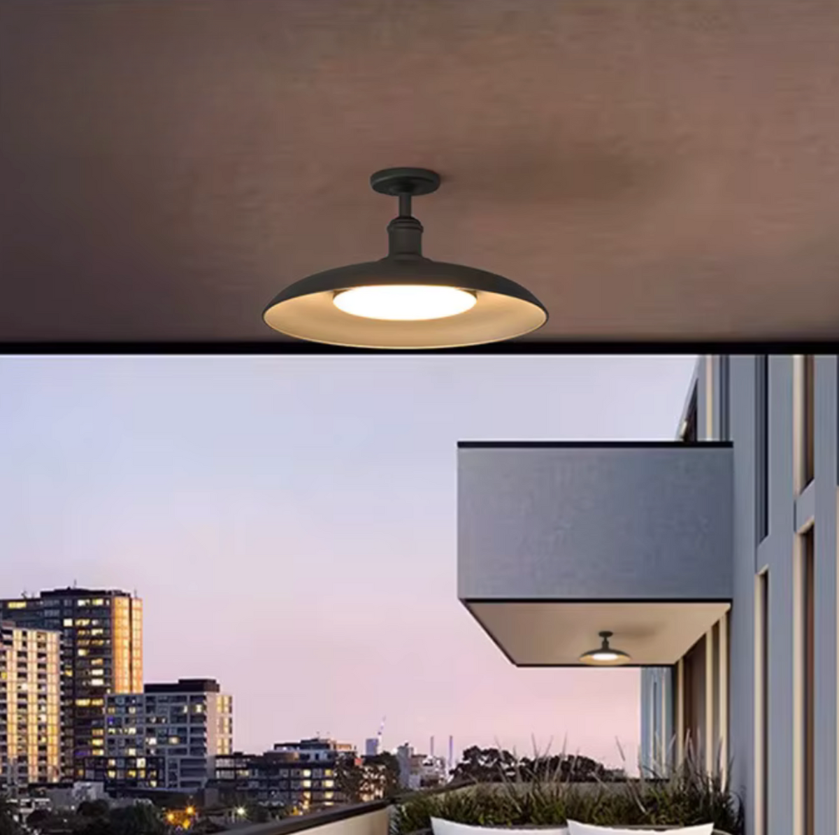 IP65 Outdoor Porch Ceiling Light