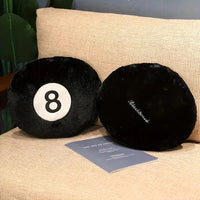 8-Ball Plush Cushion 35cm