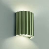 Folded Resin Wall Light