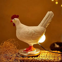 Farmhouse Hen Table Lamp