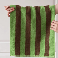 Retro Stripe Chunky Cotton Towel