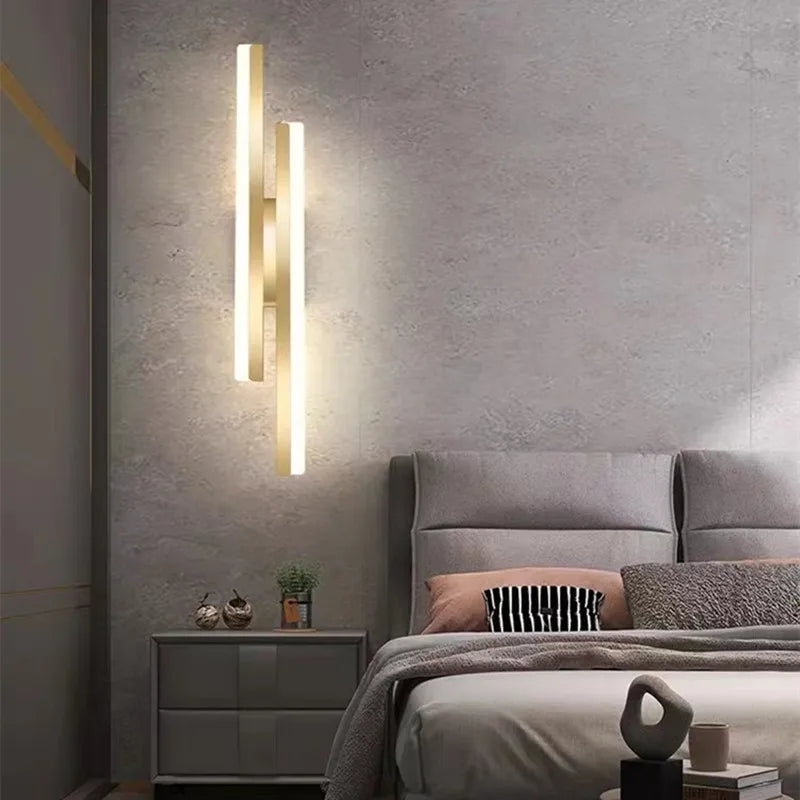 Angled Bar LED Wall Light 40cm