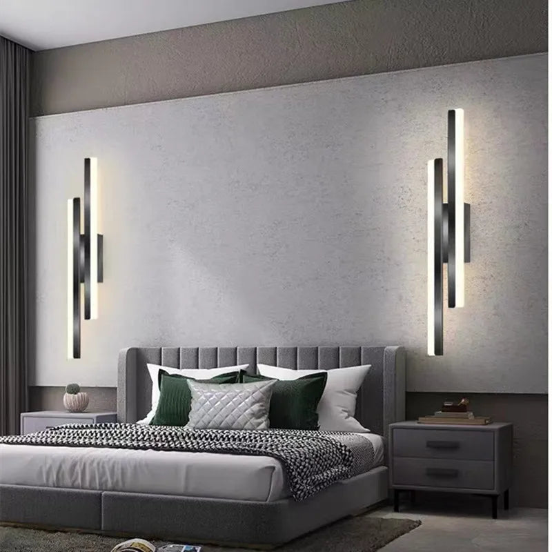 Angled Bar LED Wall Light 40cm