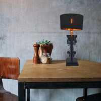 Gothic Skull Table Lamp