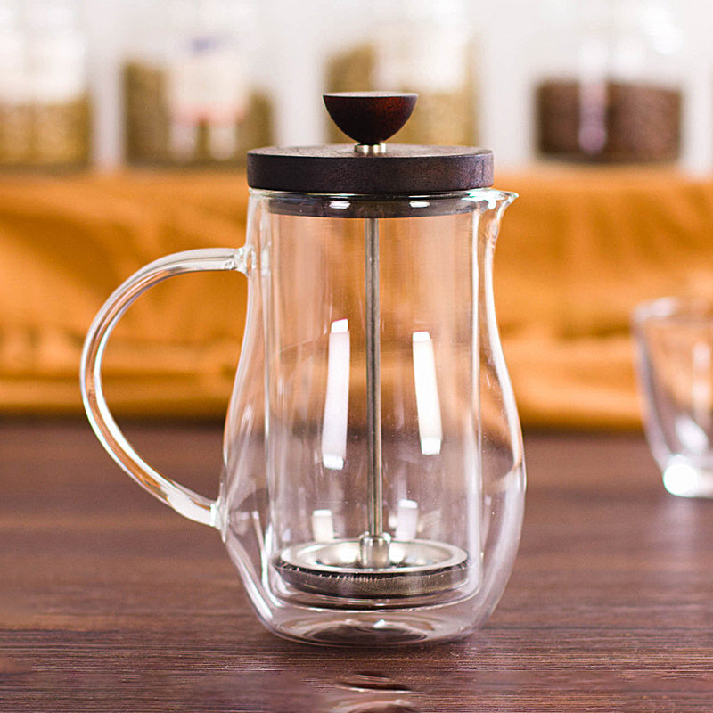 Double-Walled Glass French Press
