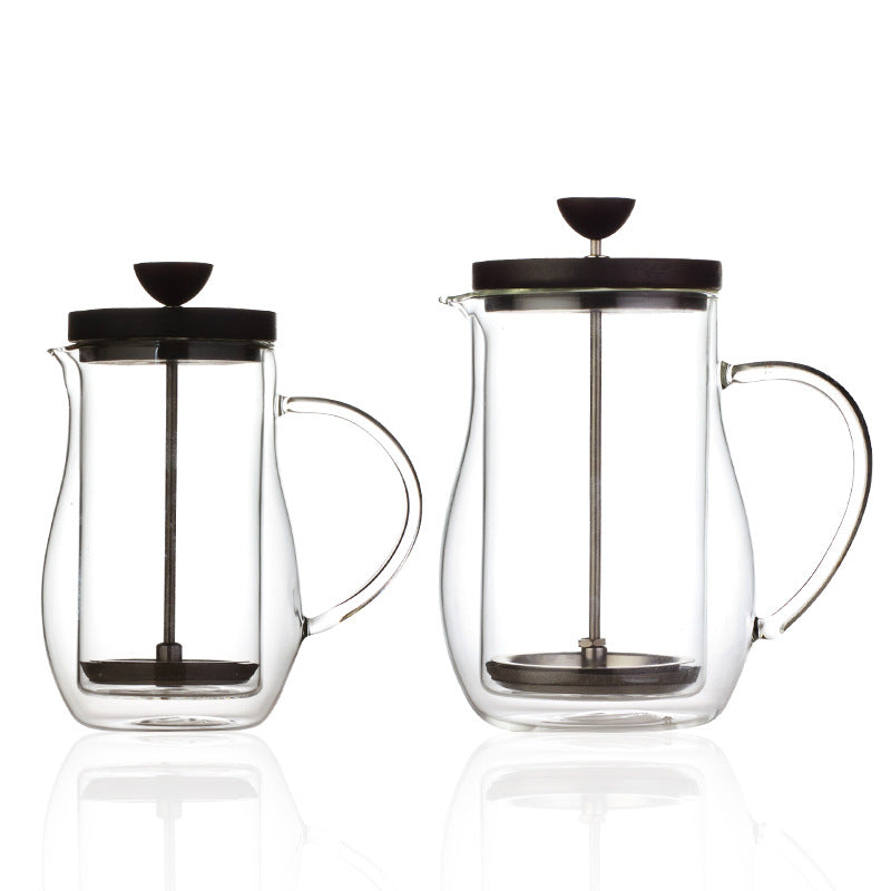 Double-Walled Glass French Press