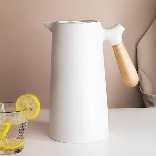 Wood Handle Thermal Carafe, 1 Litre